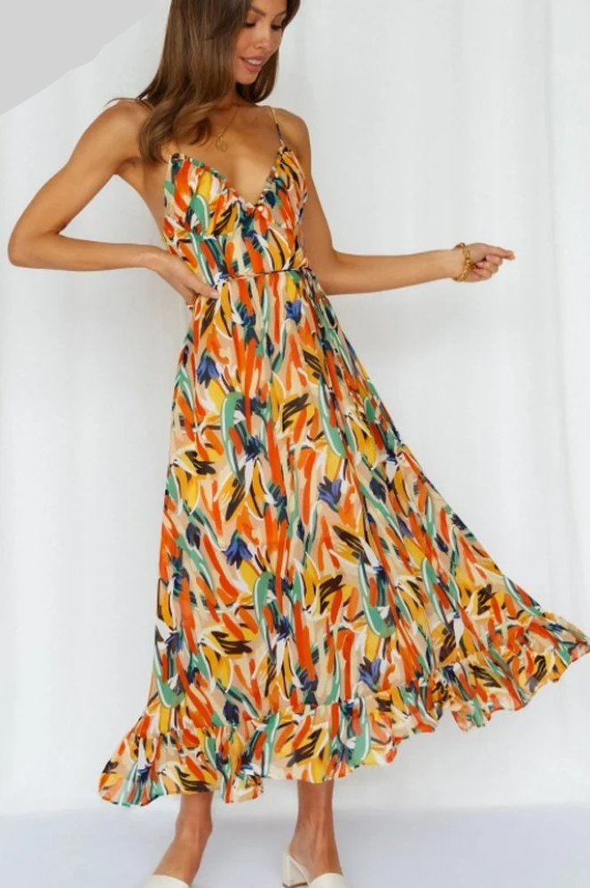 Arya - Colorful Summer Dress