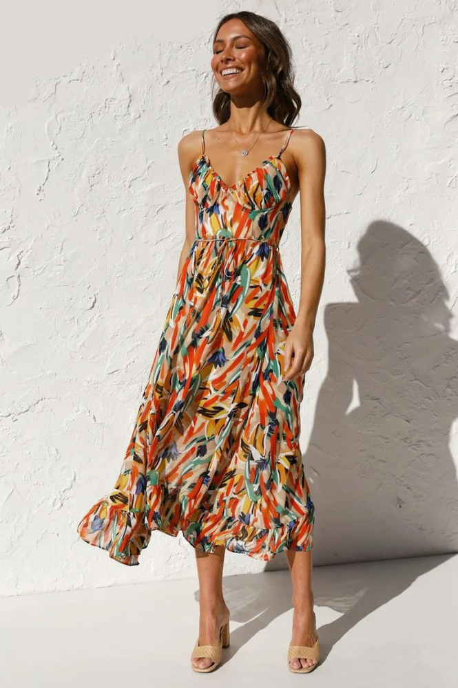 Arya - Colorful Summer Dress