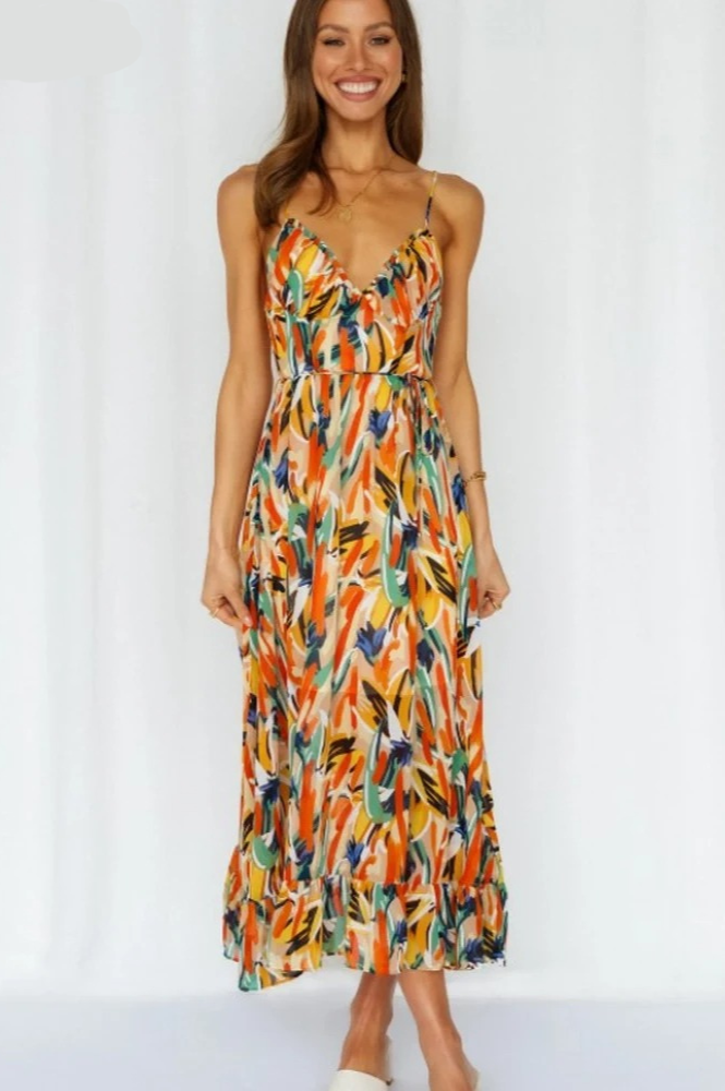 Arya - Colorful Summer Dress