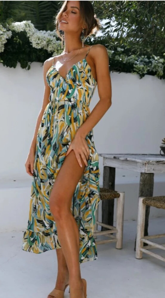 Arya - Colorful Summer Dress