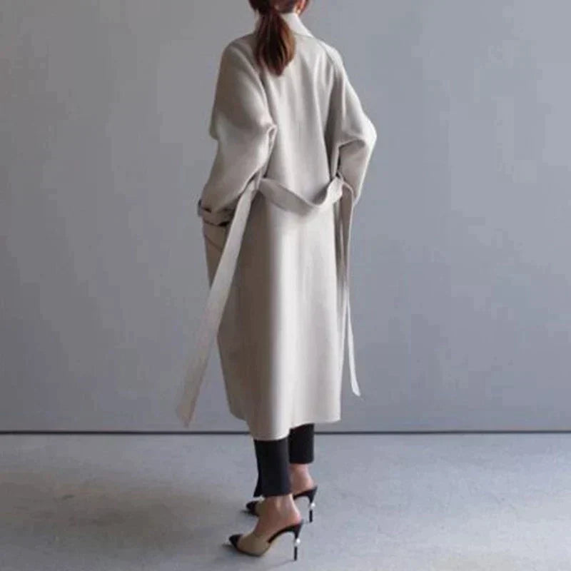 Long Wool Coat for Women